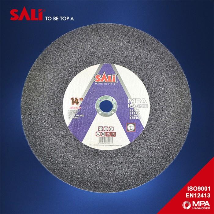 14 pous 350 x 3.2 x 25.4 mm abrazif disk Kalite abrazif koupe wou disk