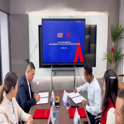 Zouti SALI ak patnè peyi Letiopi UKAZ tabli Fon byennèt piblik konjwen, apwof...